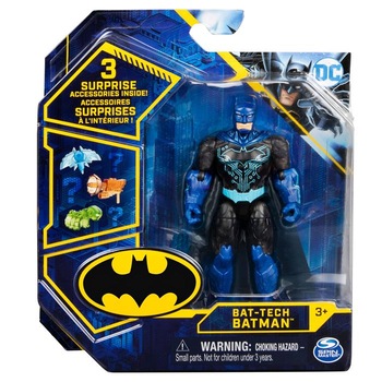 Figurina Batman 10 Cm Basic Tech Figurina Batman 10 Cm Basic Tech
