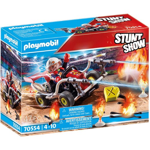 Set Playmobil Stunt Show - Vehicul de Stins Incendii