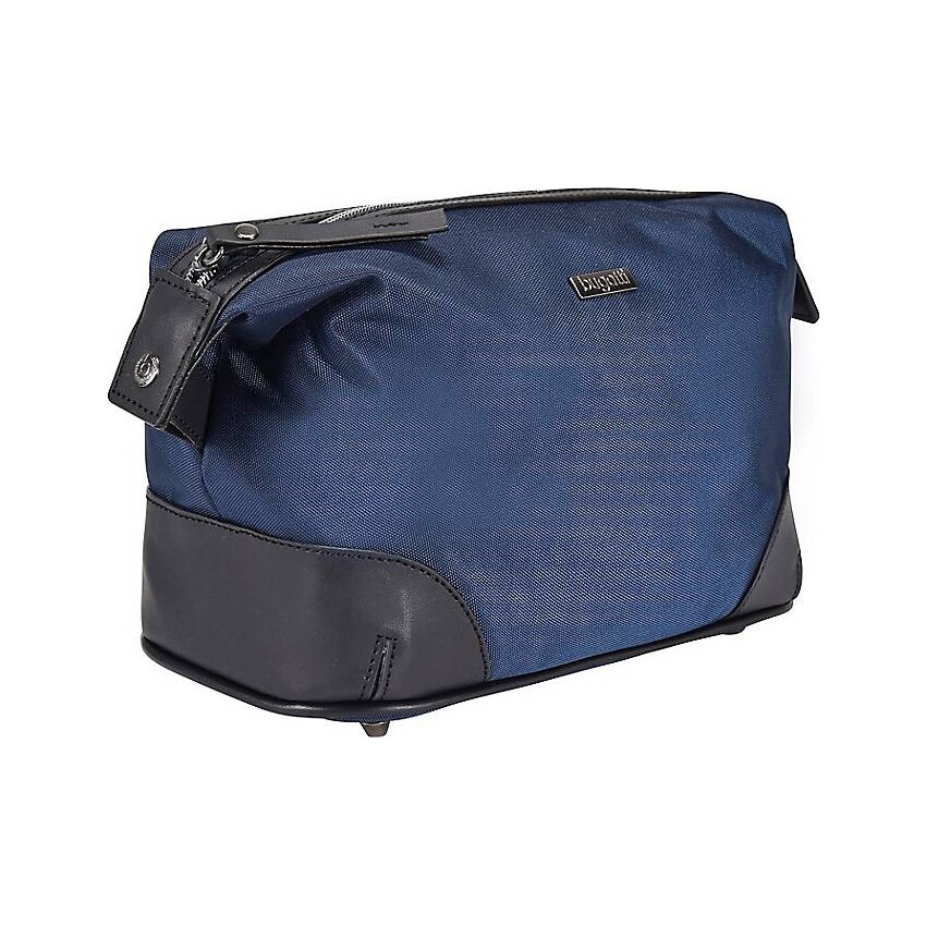 Geanta cosmetice pentru barbati din poliester, Bugatti, Contratempo Bleumarin