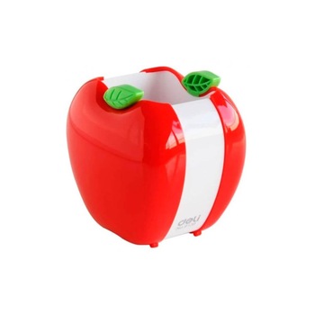 Suport Creioane Deli, Model Mar, Rosu/Alb Suport Creioane Deli, Model Mar, Rosu/Alb