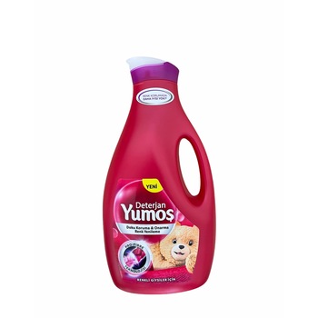 Detergent lichid Yumos Pentru Rufe colorate 42 spalari, 2520 ml Detergent lichid Yumos Pentru Rufe colorate 42 spalari, 2520 ml