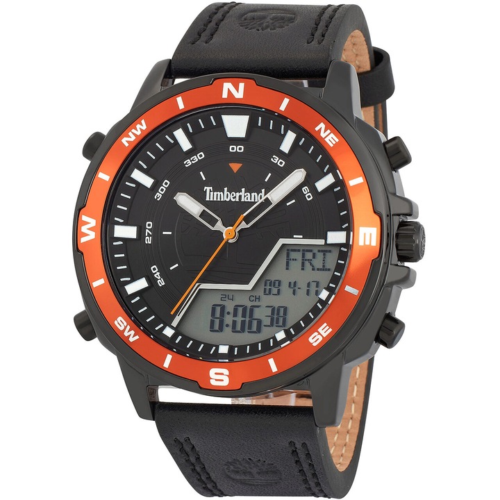 Мъжки часовник Timberland TDWJD2004501, Кварцов, 49мм, 5ATM