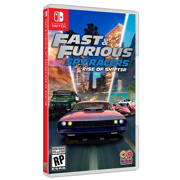 Játék Fast And Furious Spy Racers Rise Of SH1FT3R Nintendo Switchhez