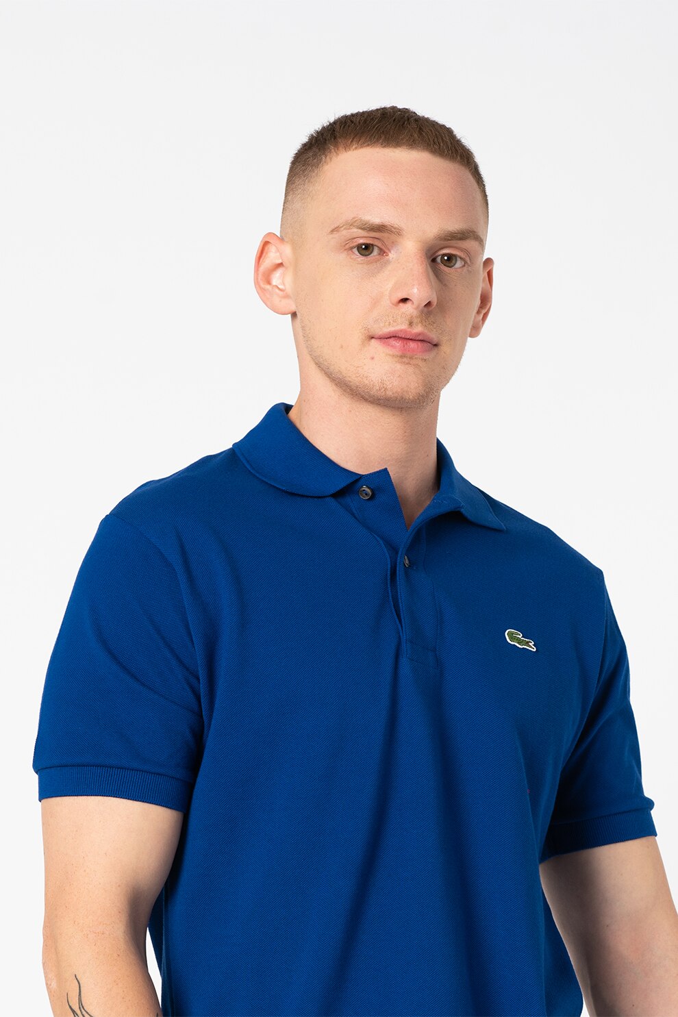 Lacoste Teniska Ot Pike S Yaka I Brodirano Logo Turskosin Zelen 4 Emag Bg