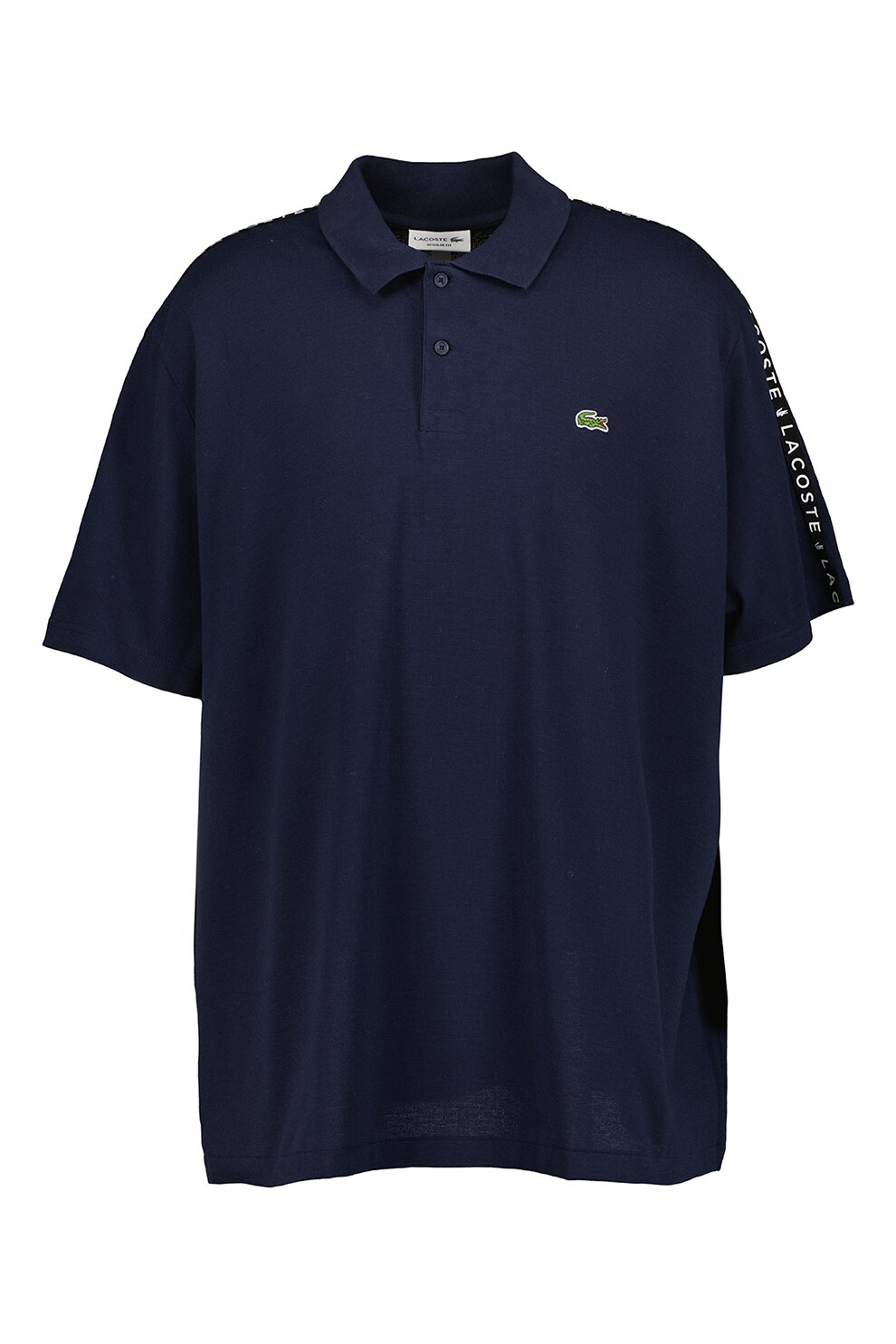 Lacoste, Tricou polo regular fit cu logo brodat, Bleumarin