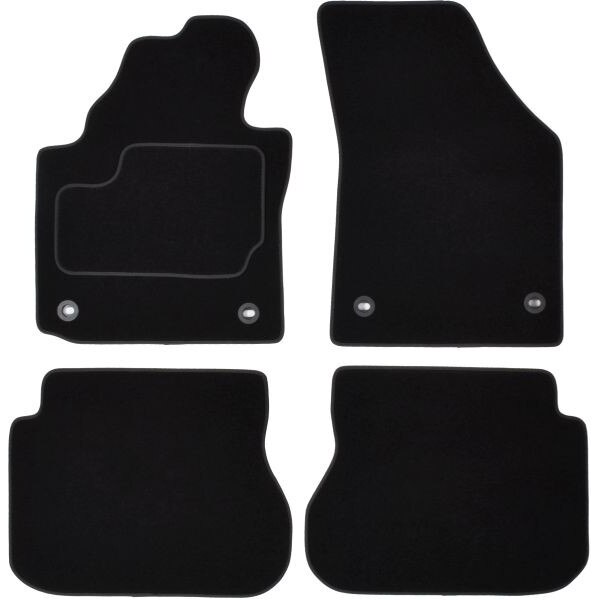 Set 4 covorase textil velur pentru VW CADDY III 03.04-05.15
