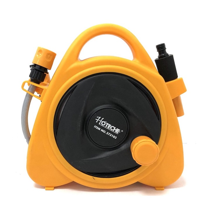 Hoteche 10m Falra Szerelhető Kerti Tömlőtekercselő Készlet 373103
