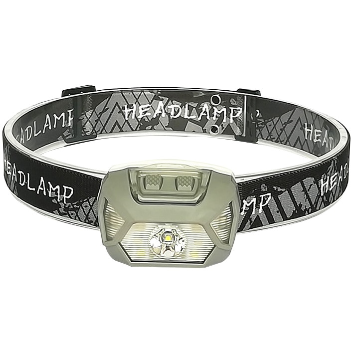 Lumini LED Dynamic WH30663A pentru camping/hiking cu sistem de incastrare si prindere pe banda elastica, culoare gri
