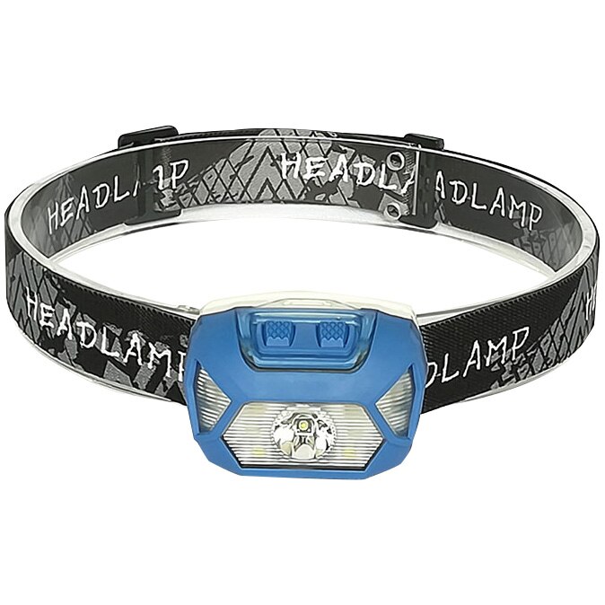 Lumini LED Dynamic WH30663LI pentru camping/hiking cu sistem de incastrare si prindere pe banda elastica, culoare albastru