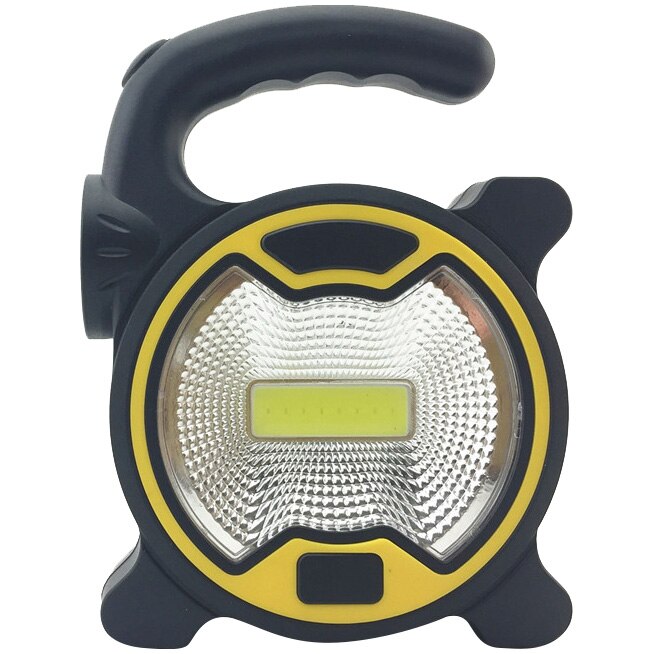 Lumini LED/mini-lanterna Dynamic WH6050C pentru camping cu maner, culoare negru