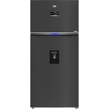 Frigider cu doua usi Beko RDNE650E40DZXBRN, 630 l,Neo Frost Dual Cooling, Everfresh+, HarvestFresh, AeroFlow, Compresor ProSmart Inverter, Dozator apa, Clasa E, H 187 cm, Dark Inox Frigider cu doua usi Beko RDNE650E40DZXBRN, 630 l,Neo Frost Dual Cooling, Everfresh+, HarvestFresh, AeroFlow, Compresor ProSmart Inverter, Dozator apa, Clasa E, H 187 cm, Dark Inox