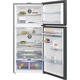 Frigider cu doua usi Beko RDNE650E40DZXBRN, 630 l,Neo Frost Dual Cooling, Everfresh+, HarvestFresh, AeroFlow, Compresor ProSmart Inverter, Dozator apa, Clasa E, H 187 cm, Dark Inox