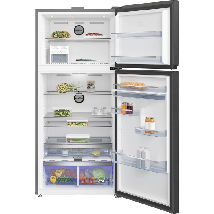 Frigider Beko RDNE650E40DZXBRN – interior compartimente