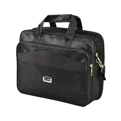 Geanta pentru laptop, 14.1", 30/39/12 cm, Neagra