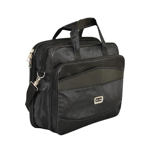 Geanta pentru laptop, 14.1", 30/39/12 cm, Neagra
