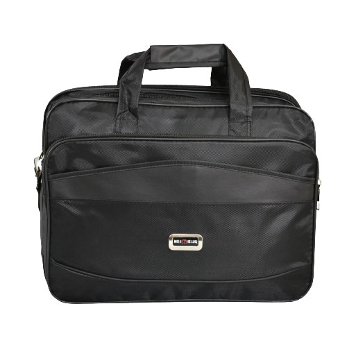 Geanta pentru laptop, 14.1", 30/39/12 cm, Neagra