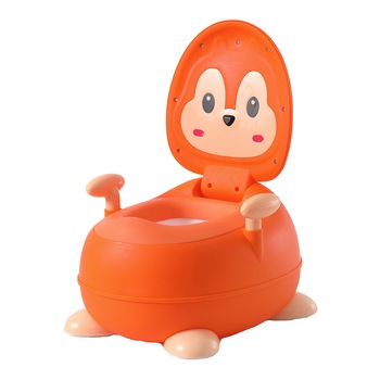 Olita 2 in 1 cu adaptor moale Little Mom Squirrel Orange Olita 2 in 1 cu adaptor moale Little Mom Squirrel Orange