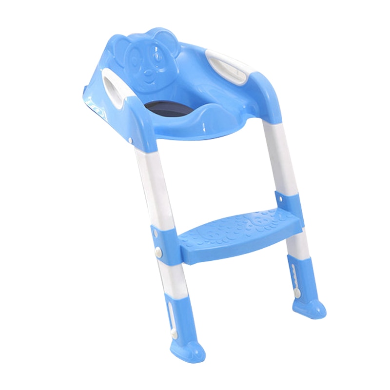 Reductor toaleta cu scarita Little Mom Simple Chair Blue
