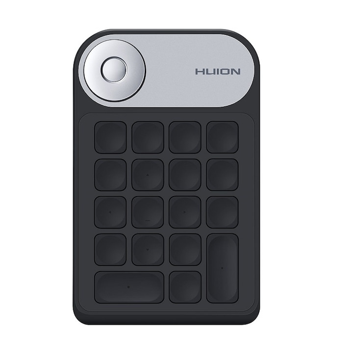 Huion KD100 Mini Keydial billentyűzet grafikus táblagépekhez, PC, Mac, laptop, Surface Pro