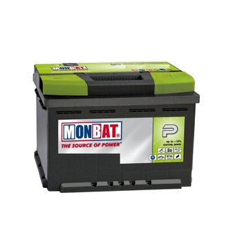 Acumulator baterie auto MONBAT Premium, 65 Ah, 580 A Acumulator baterie auto MONBAT Premium, 65 Ah, 580 A