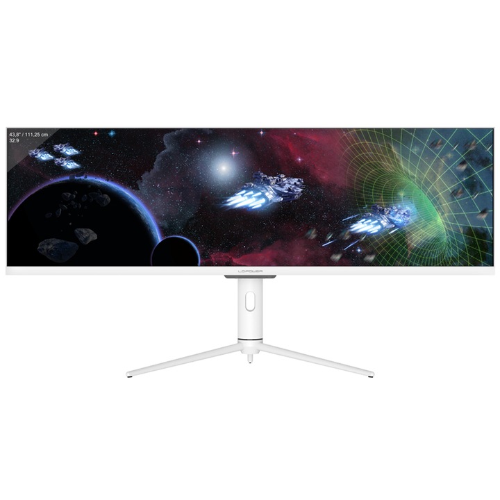 LC Power LC-M44-DFHD-120 Gaming monitor, IPS, 43.8", 3840 x 1080, 1ms, HDMI, DP, USB