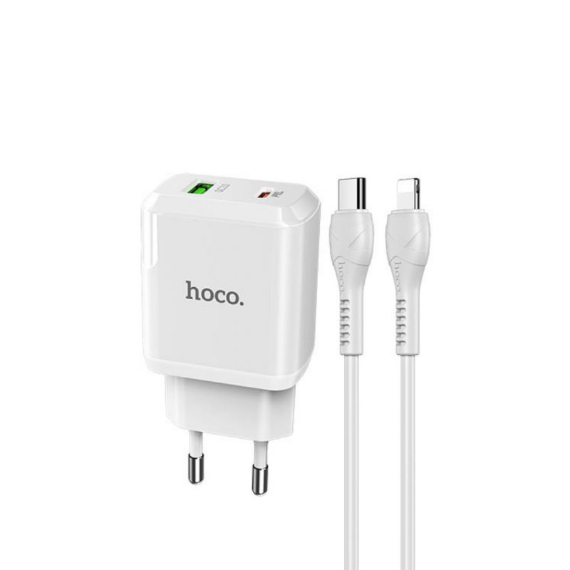 Set HOCO Fast Charger N5 Type C-Lightning