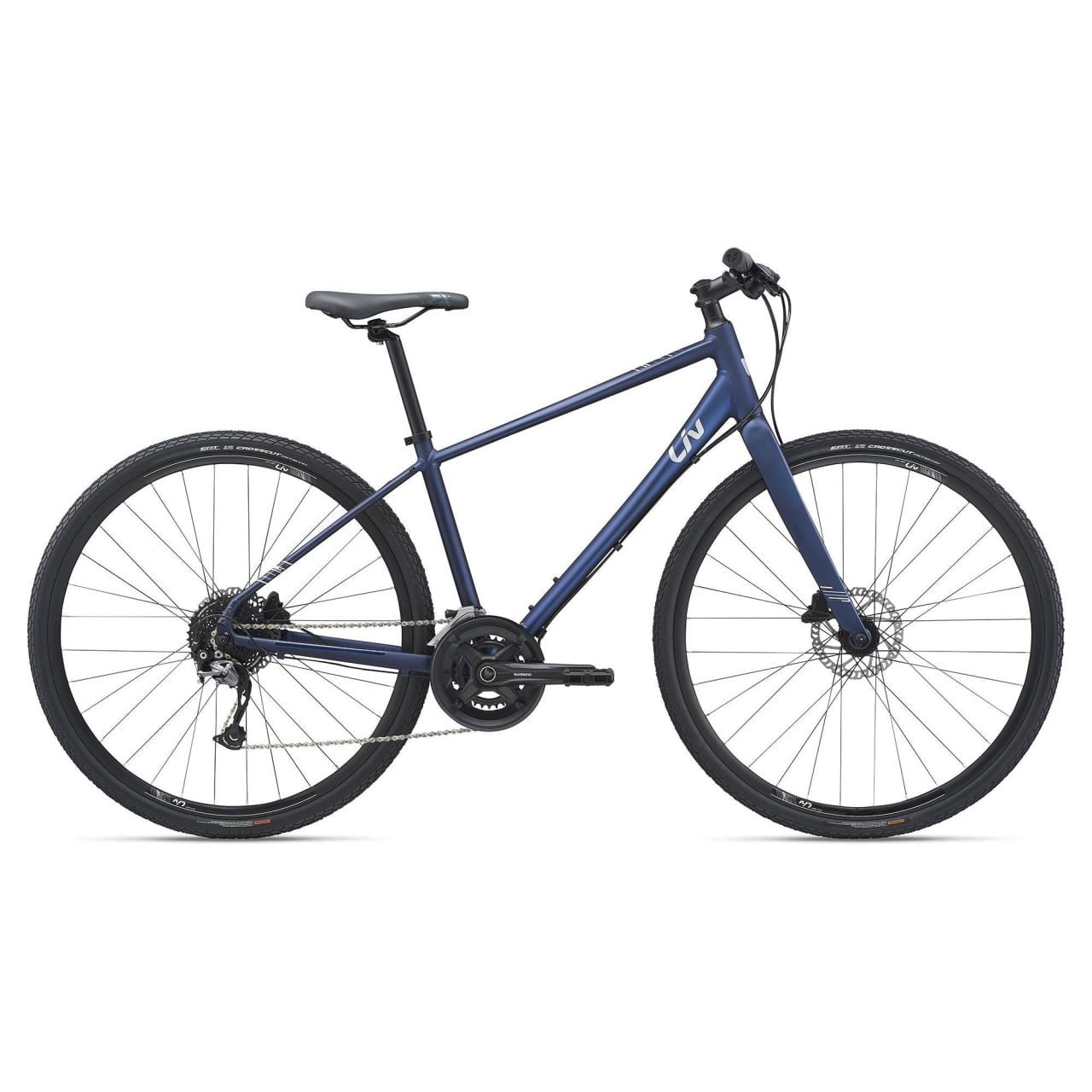 Bicicleta Oras Liv Giant Alight 1 DD Disc 28” Eclipse 2021