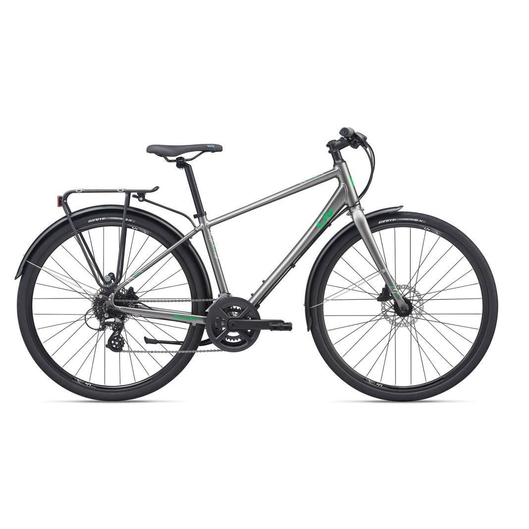 Bicicleta Oras Liv Giant Alight 2 DD City Disc 2020 Dark Silver - M