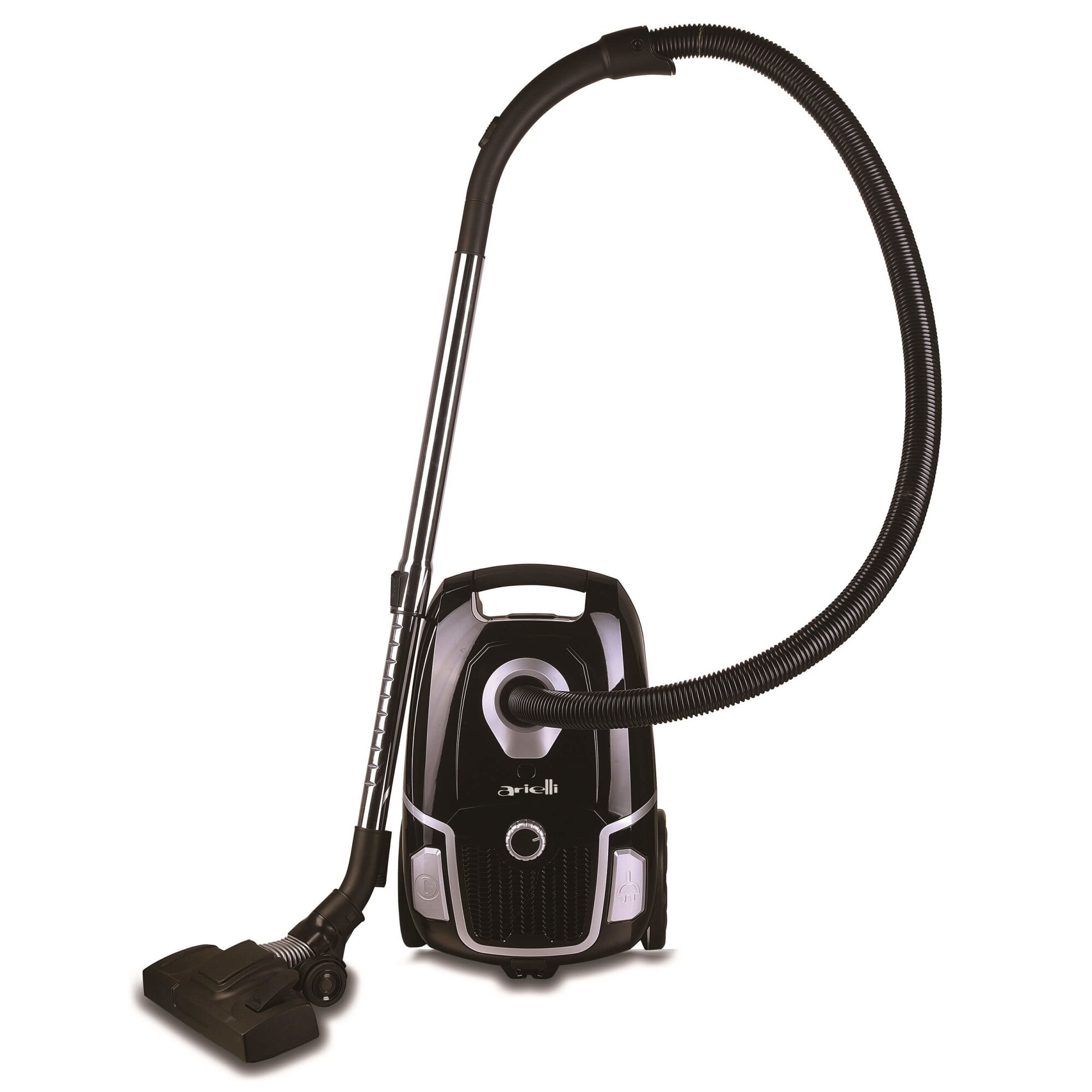 Aspirator cu sac Arielli AVC-307DB, 800 W, 4 l, Filtru HEPA 13, Negru