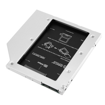 Adaptor HDD Caddy Orico LX Series L95SS V1, pentru unitati optice de tipul 9.5 mm Adaptor HDD Caddy Orico LX Series L95SS V1, pentru unitati optice de tipul 9.5 mm