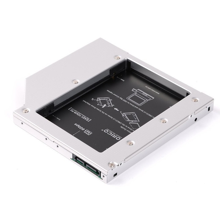 Адаптер HDD Caddy Orico LX Series L95SS V1, за оптични устройства тип 12.5 мм