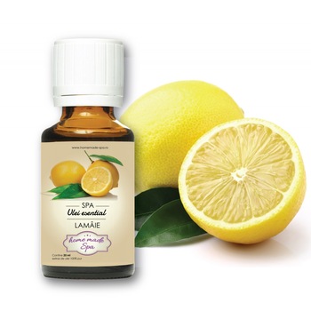 Ulei esential de Lamaie (Citrus Limon) 20 ml, Homemade Spa® Ulei esential de Lamaie (Citrus Limon) 20 ml, Homemade Spa®