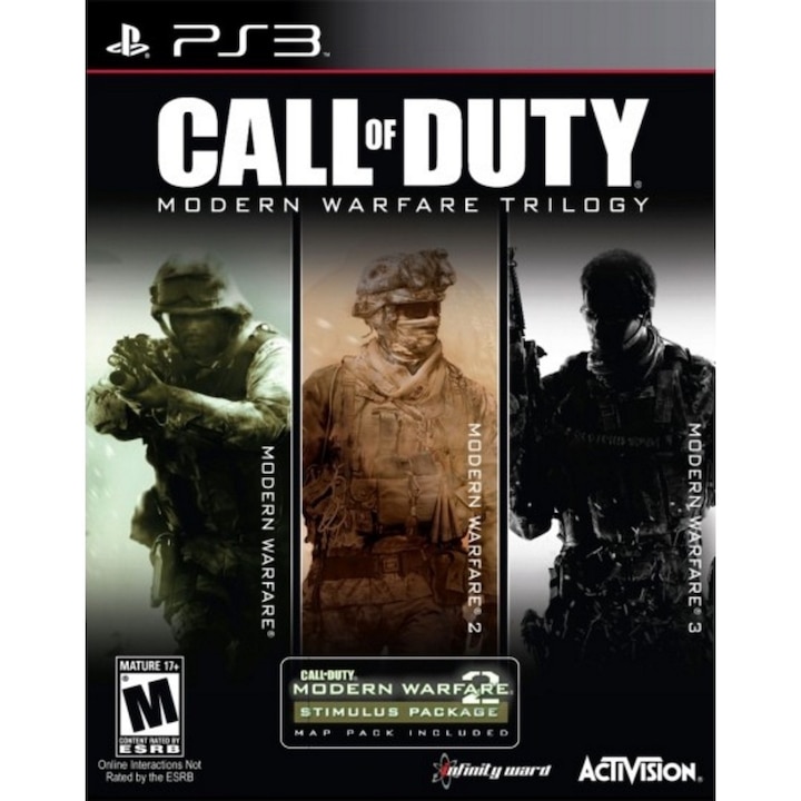Call of Duty Modern Warfare Trilogy játék, PS3