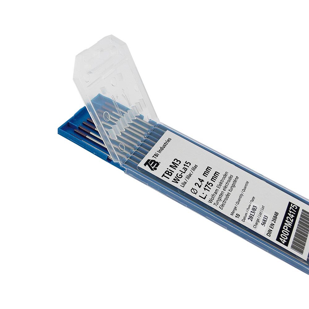 Electrod de Wolfram 3,2x175mm M3 WG-La15 (cutie 10buc)