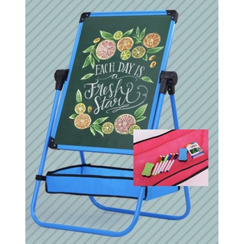 Set Tabla URIASA 96 cm Multifunctionala AKU 2 Fete cu Markere, buretel si creta, pentru Scris si Desenat, Rotativa 360 grade, Albastru AK5071 Set Tabla URIASA 96 cm Multifunctionala AKU 2 Fete cu Markere, buretel si creta, pentru Scris si Desenat, Rotativa 360 grade, Albastru AK5071