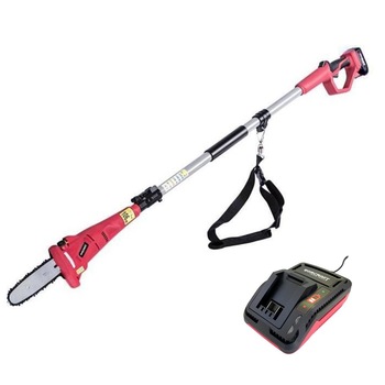 Drujba electrica pentru crengi cu maner telescopic, 20 V Li-Ion, cu acumulator 4 Ah, incarcator, Worcraft Drujba electrica pentru crengi cu maner telescopic, 20 V Li-Ion, cu acumulator 4 Ah, incarcator, Worcraft