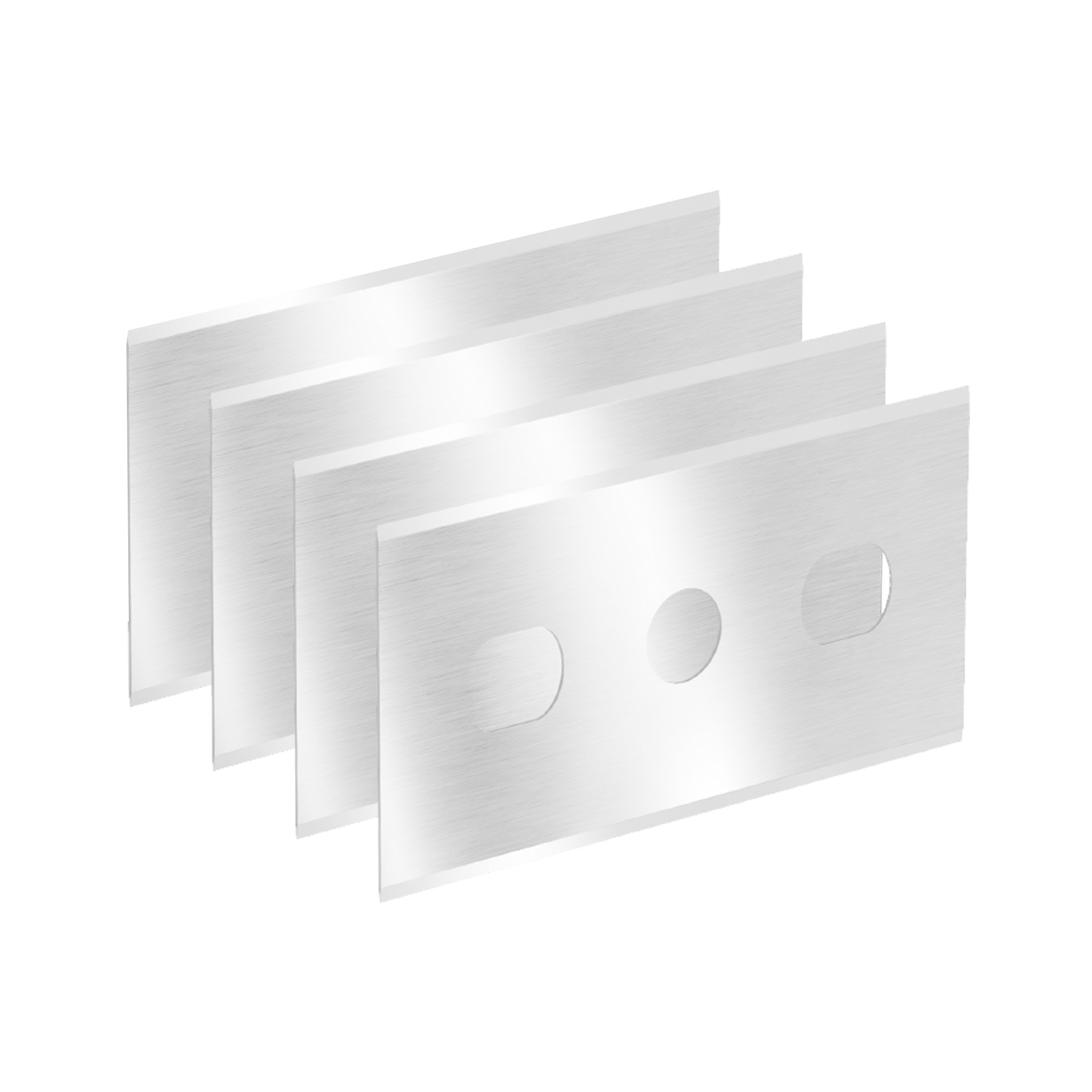 Set de 5 Lame De Rezerva Pentru Racleta, Wessper BladeMax
