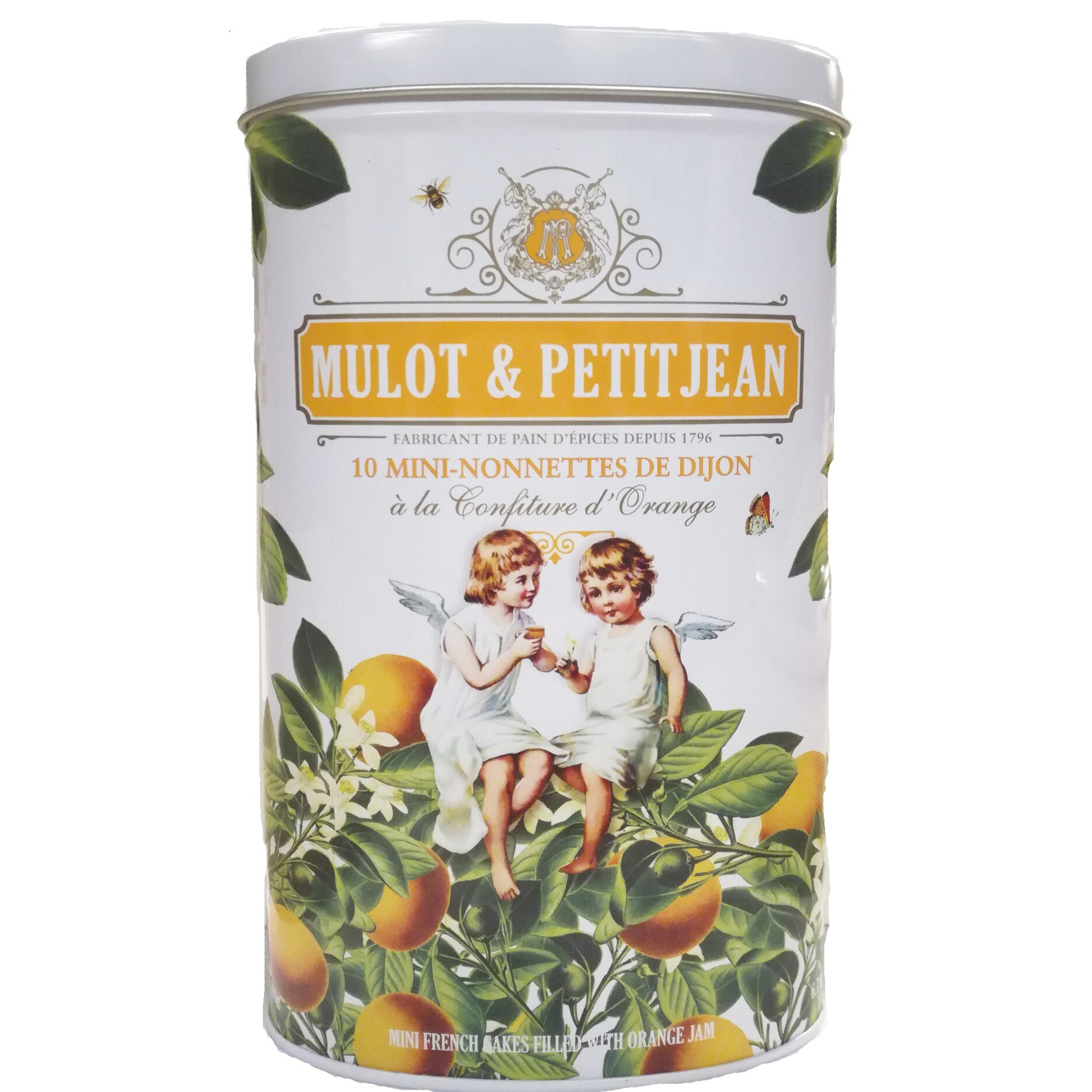 Turta dulce cu dulceata de portocale Mini-Nonnettes, 190g Mulot et Petitjean