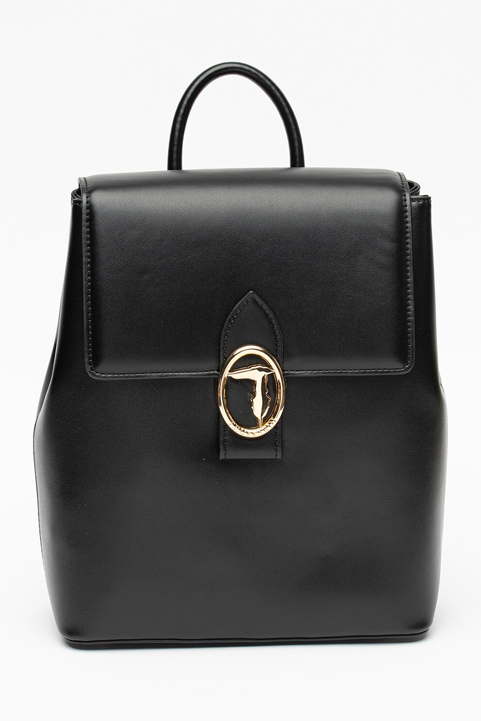 Trussardi, Rucsac cu clapa Grace, Negru