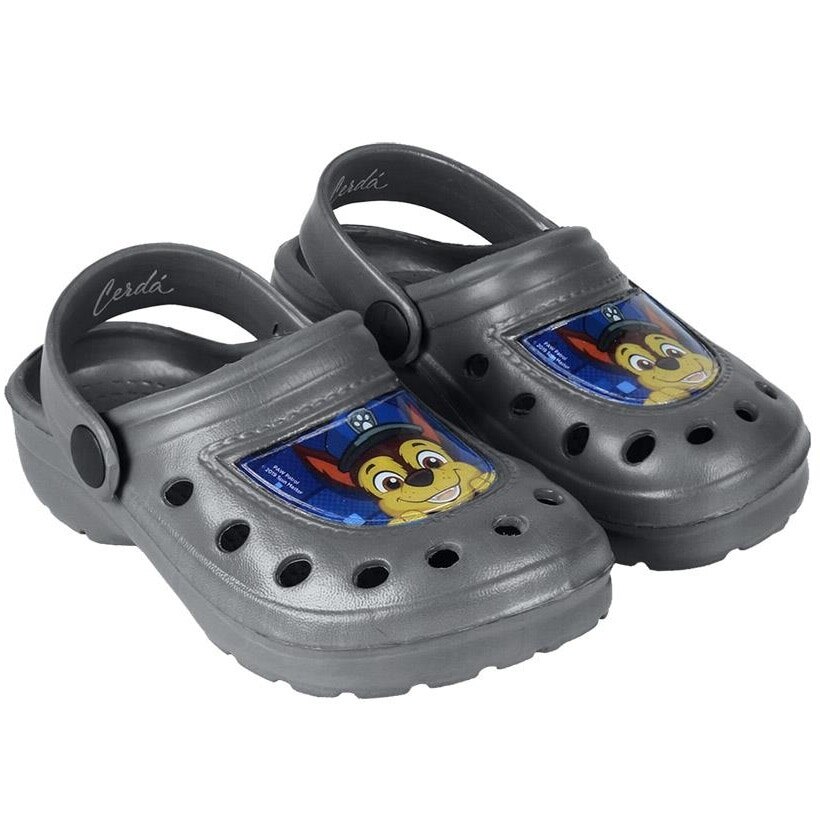 Papuci plaja clogs eva Paw Patrol boys 9195, Gri