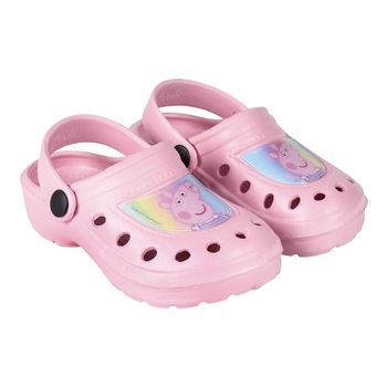 Papuci plaja clogs eva Peppa Pig 9187, Roz Papuci plaja clogs eva Peppa Pig 9187, Roz