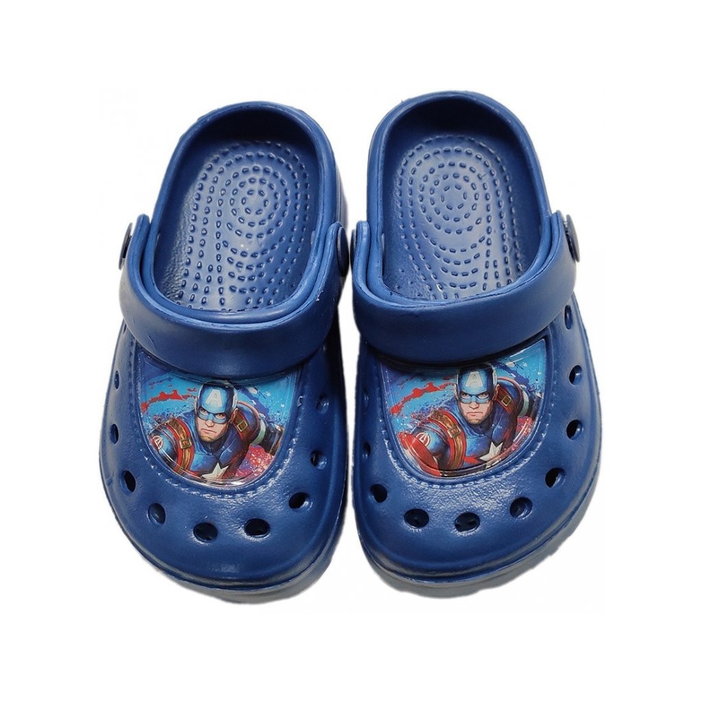 Papuci plaja clogs eva Avengers 9227, Bleumarin