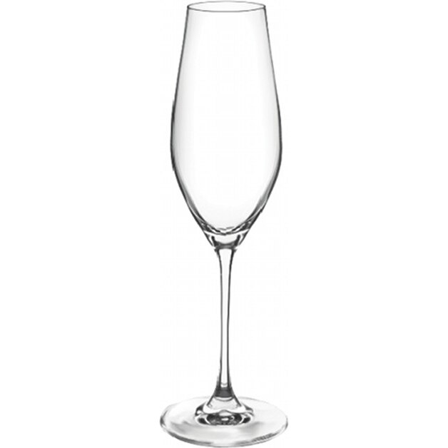 6 cupe sampanie 210 ml-Passion Krosno din sticla