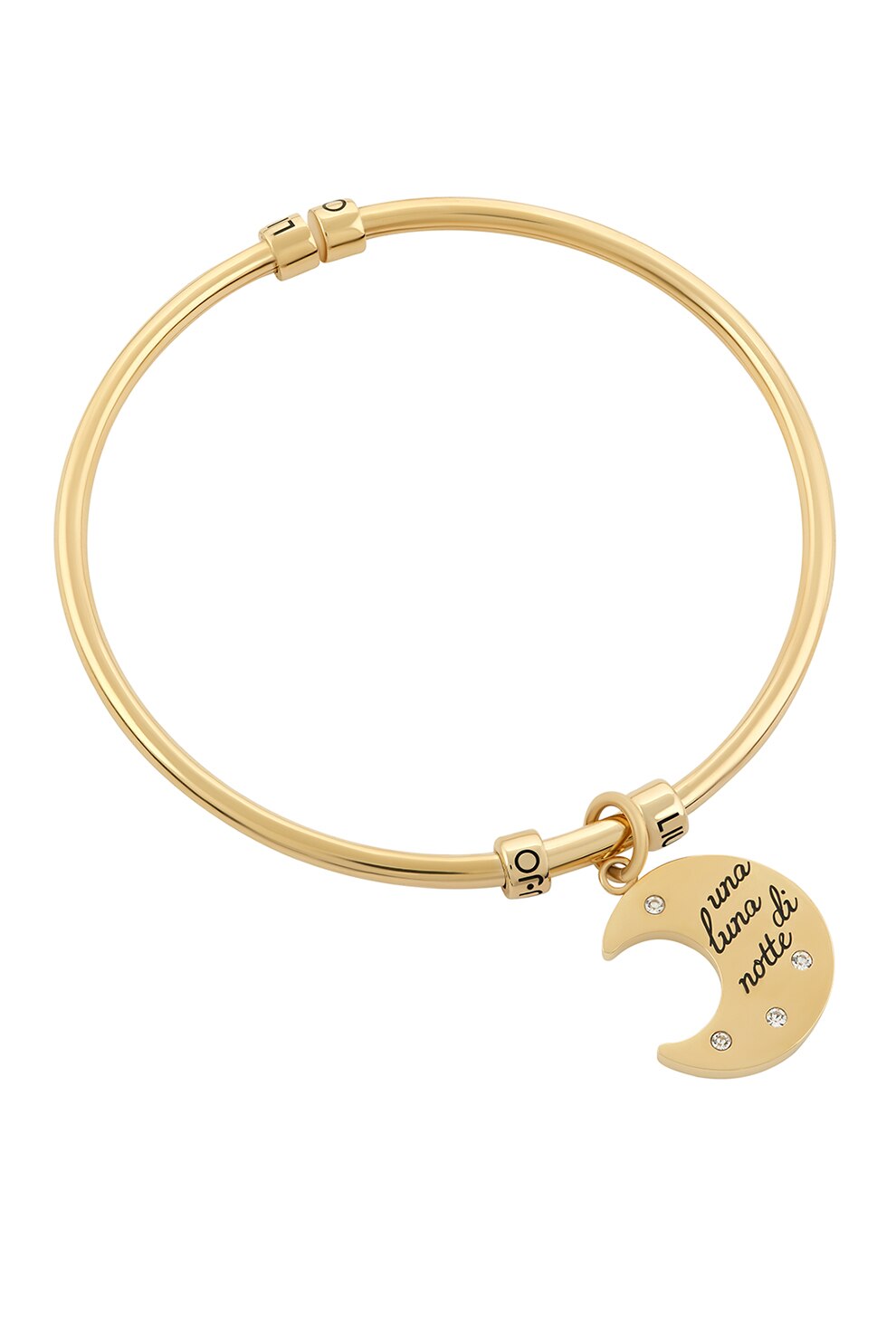 Liu Jo, Bratara cu talisman in forma de luna, Auriu