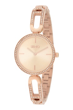 Liu Jo, Ceas quartz cu cristale, Auriu rose Liu Jo, Ceas quartz cu cristale, Auriu rose