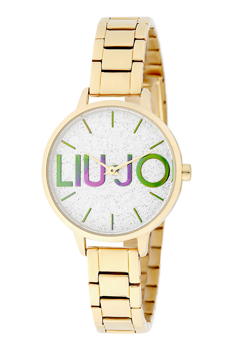 Liu Jo, Ceas cu bratara metalica si cadran stralucitor, Auriu