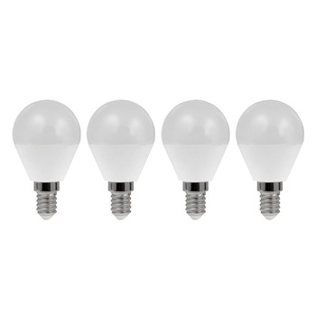 Set 4 becuri EX-3041 E14, tip glob, 4W, 25000 ore, lumina calda Set 4 becuri EX-3041 E14, tip glob, 4W, 25000 ore, lumina calda