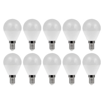 Set 10 becuri EX-3041 E14, tip glob, 4W, 25000 ore, lumina calda Set 10 becuri EX-3041 E14, tip glob, 4W, 25000 ore, lumina calda