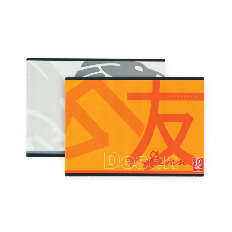 Caiet desen, 16 file, Pigna