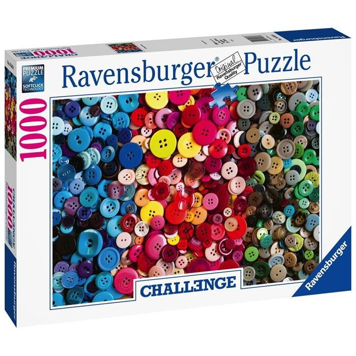 Puzzle Ravensburger Provocarea Nasturilor 1000 de Piese